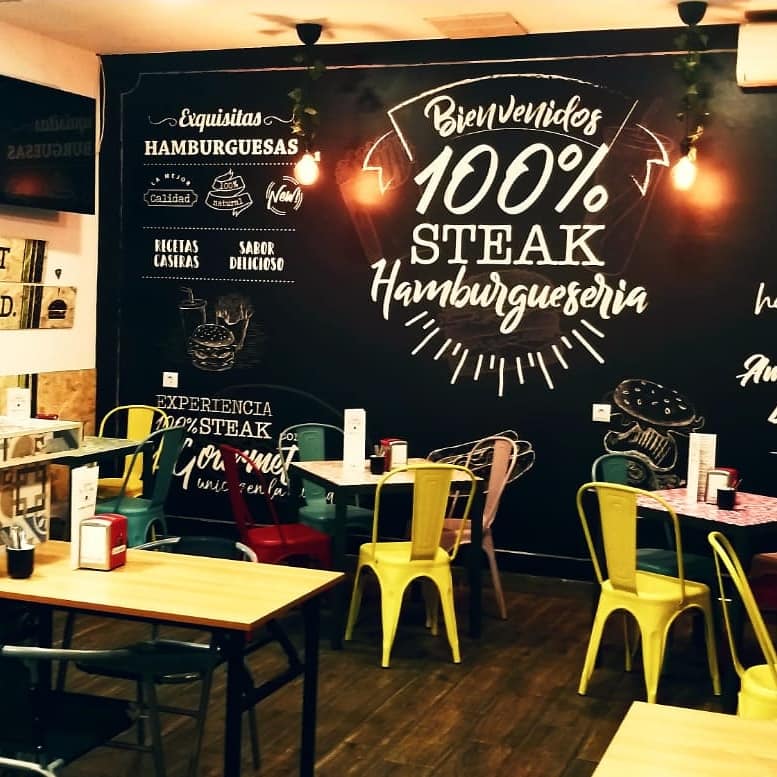 Hamburguesería 100% STEAK